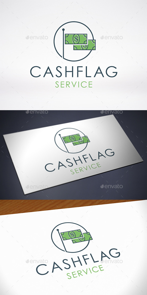 GraphicRiver Money Flag Logo Template 10642279 GraphicRiver Money Flag Logo Template 10642279