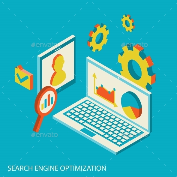GraphicRiver Isometric Search Engine Design 10663921 GraphicRiver Isometric Search Engine Design 10663921