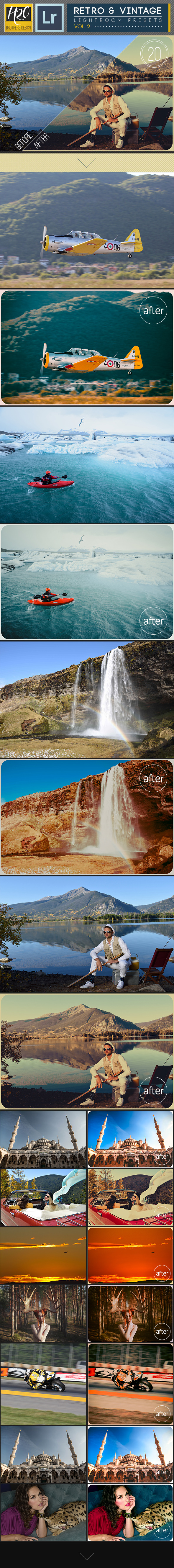 GraphicRiver 20 Retro and Vintage Lightroom Presets Vol 2 10663933 GraphicRiver 20 Retro and Vintage Lightroom Presets Vol 2 10663933