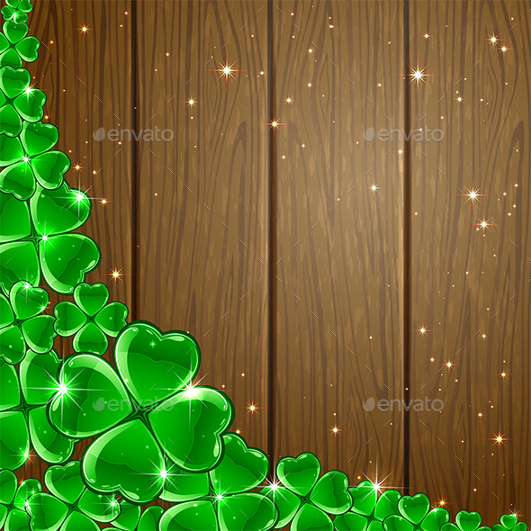 GraphicRiver Clover Background 10664210 GraphicRiver Clover Background 10664210