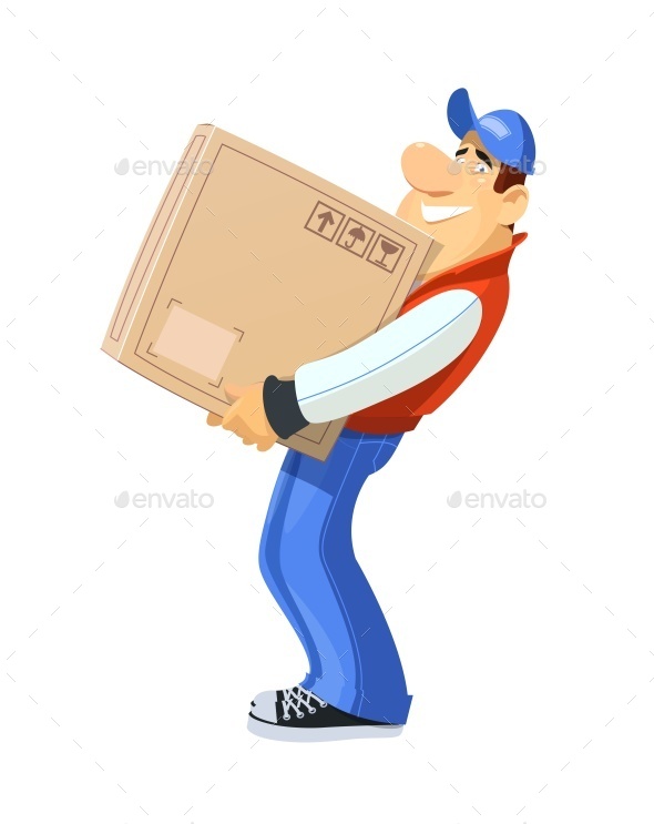 GraphicRiver Loader with Box 10665207 GraphicRiver Loader with Box 10665207