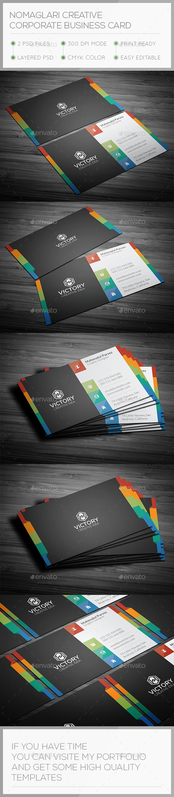 GraphicRiver Nomaglari Creative Business Card 10665416 GraphicRiver Nomaglari Creative Business Card 10665416