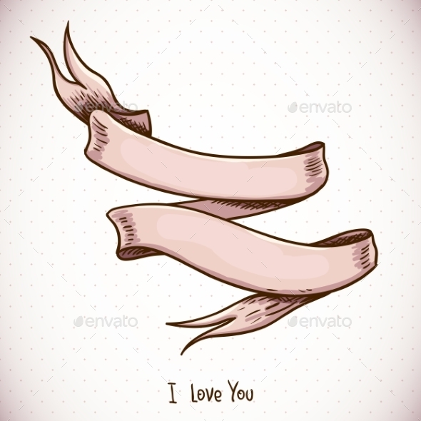 GraphicRiver Vintage Card with Pink Ribbon for Your Text 10665769 GraphicRiver Vintage Card with Pink Ribbon for Your Text 10665769