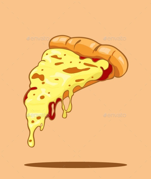 GraphicRiver Cheese Pizza 10666124 GraphicRiver Cheese Pizza 10666124