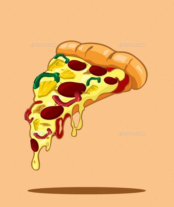GraphicRiver Pizza Slice 10666599 GraphicRiver Pizza Slice 10666599