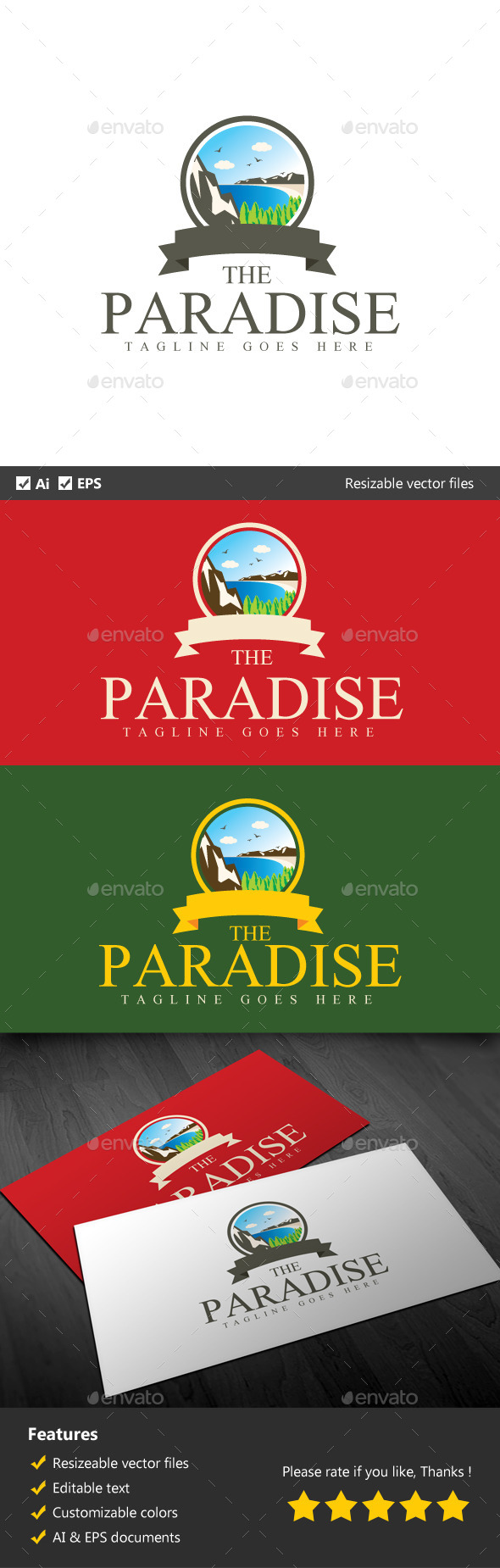 GraphicRiver The Paradise 10670002 GraphicRiver The Paradise 10670002