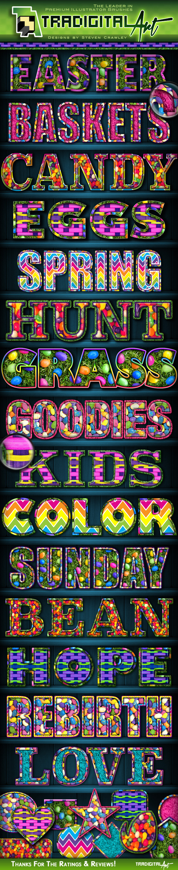 GraphicRiver Easter PS Styles 10670015 GraphicRiver Easter PS Styles 10670015