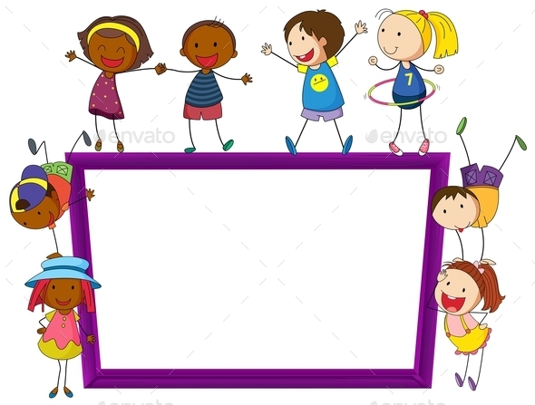 GraphicRiver Children and Frame 10670021 GraphicRiver Children and Frame 10670021