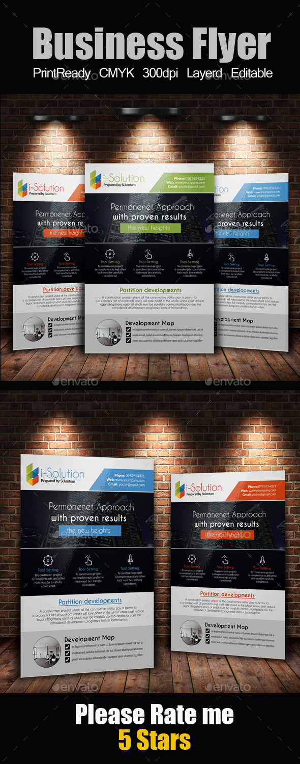 GraphicRiver A4 Business Flyer Template 10671939 GraphicRiver A4 Business Flyer Template 10671939