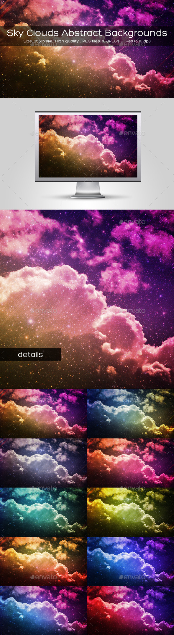 GraphicRiver Sky Clouds Abstract Backgrounds 10672030 GraphicRiver Sky Clouds Abstract Backgrounds 10672030
