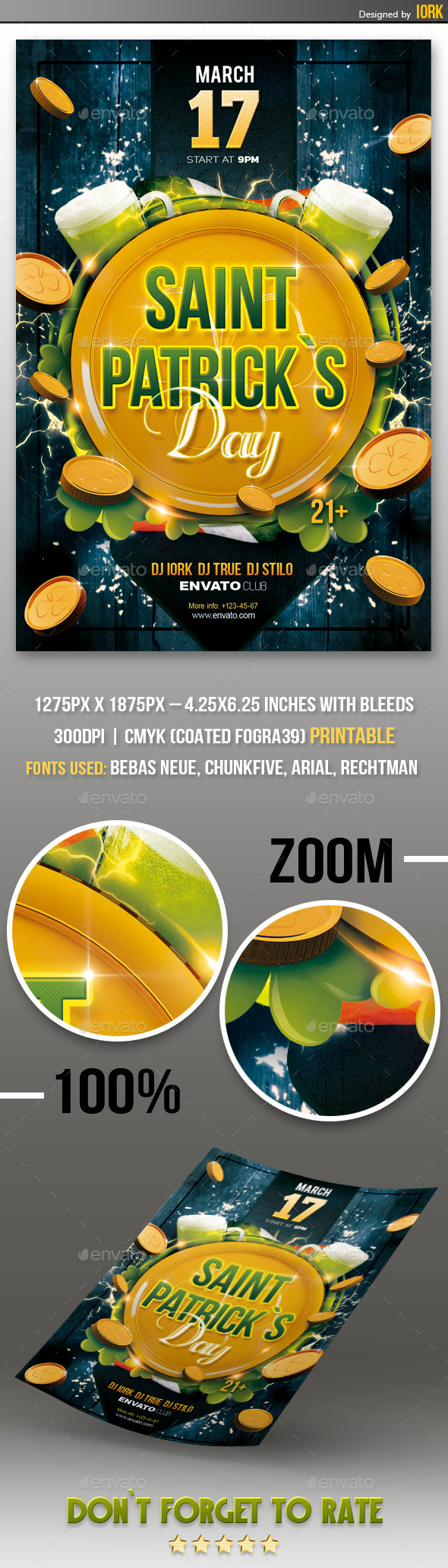 GraphicRiver Saint Patrick`s Day Party flyer 10598354 GraphicRiver Saint Patrick`s Day Party flyer 10598354
