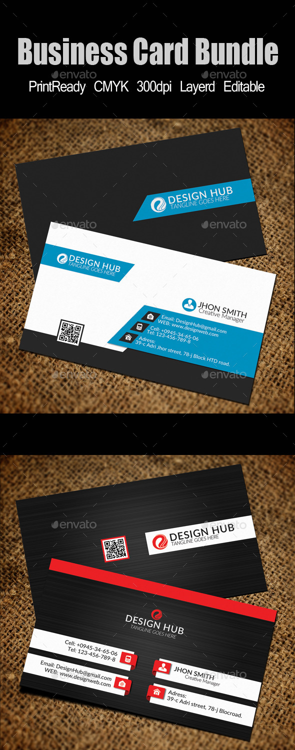 GraphicRiver Business Card Bundle Template 10672754 GraphicRiver Business Card Bundle Template 10672754