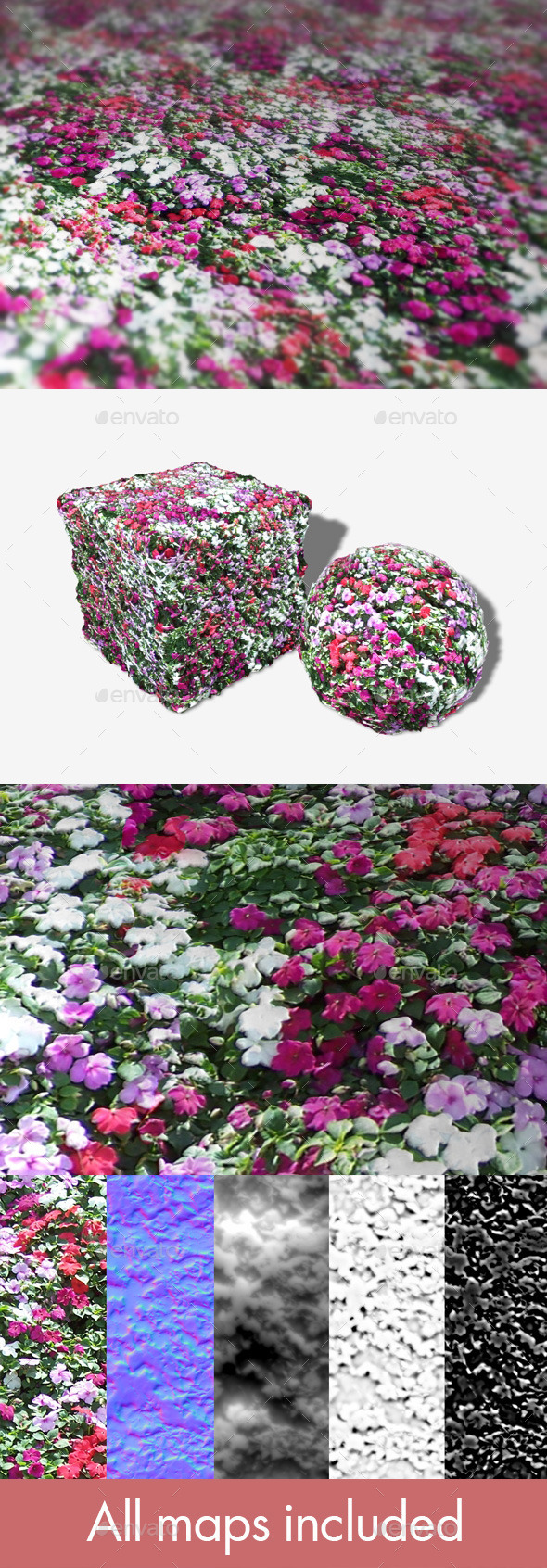 3DOcean Flowerbed Seamless Texture 10673071 3DOcean Flowerbed Seamless Texture 10673071