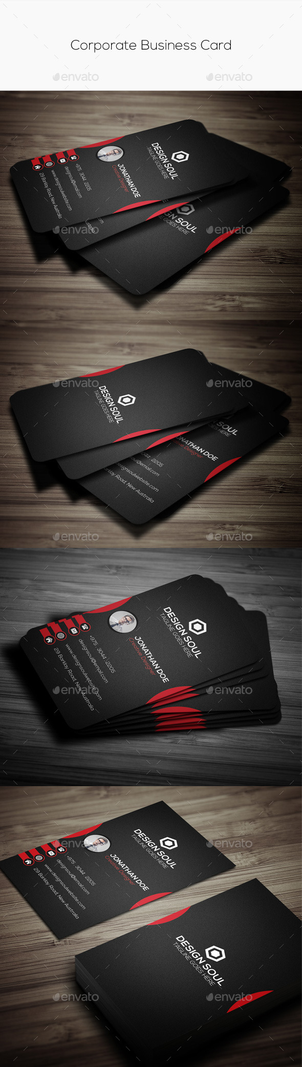 GraphicRiver Corporate Business Card 10673292 GraphicRiver Corporate Business Card 10673292