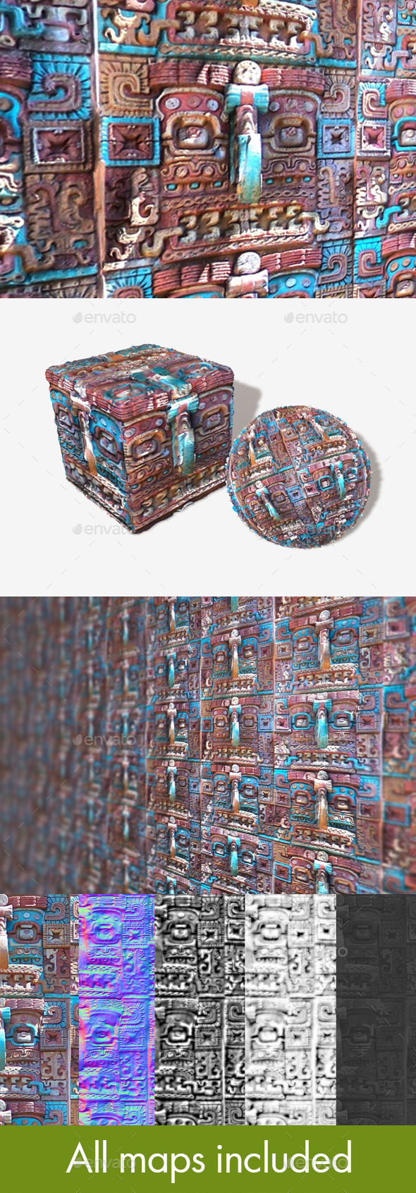 3DOcean Mexican Carving Seamless Texture 10673423 3DOcean Mexican Carving Seamless Texture 10673423