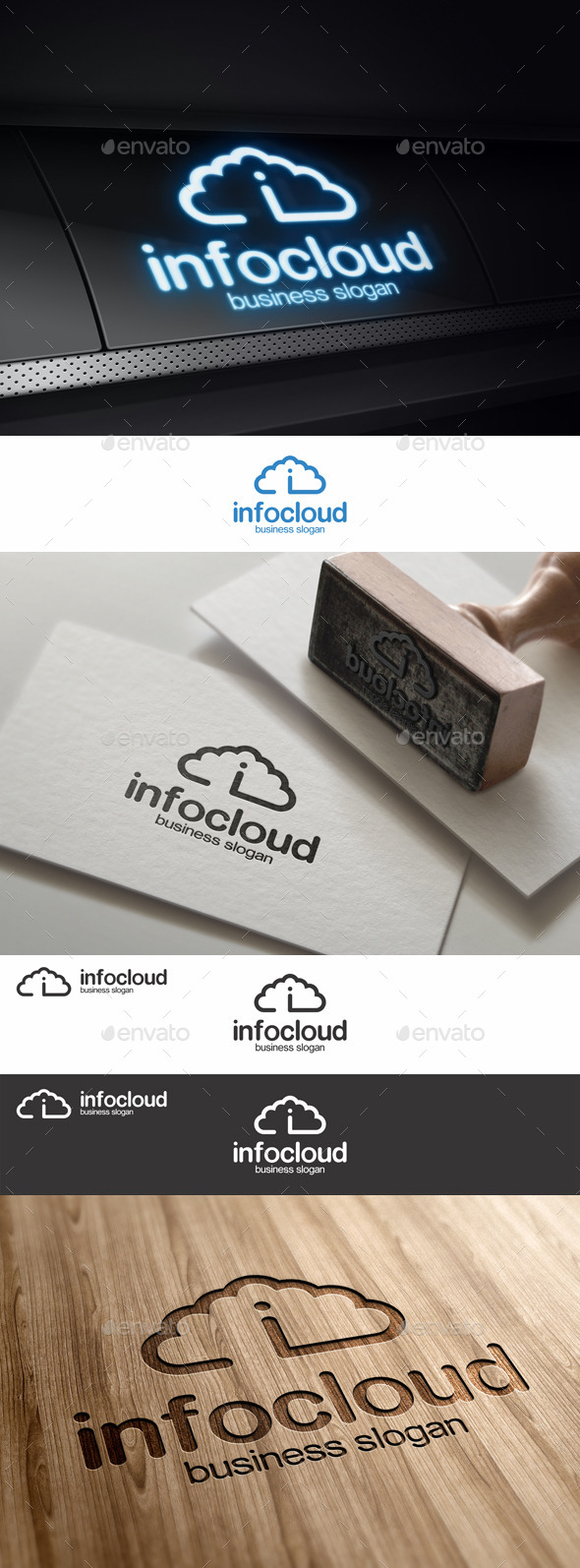 GraphicRiver Info Cloud Logo Template 10673572 GraphicRiver Info Cloud Logo Template 10673572