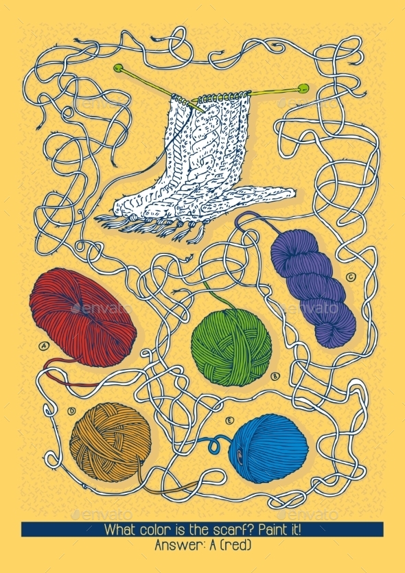 GraphicRiver Knitting Maze Game 10673989 GraphicRiver Knitting Maze Game 10673989