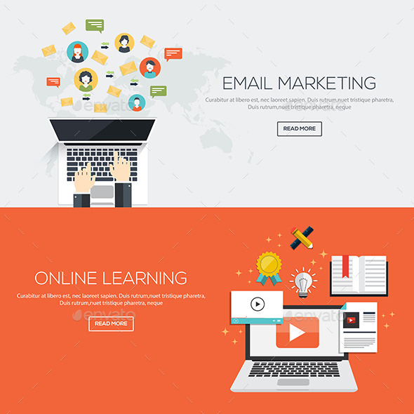 GraphicRiver Flat Designed Banners 10675478 GraphicRiver Flat Designed Banners 10675478