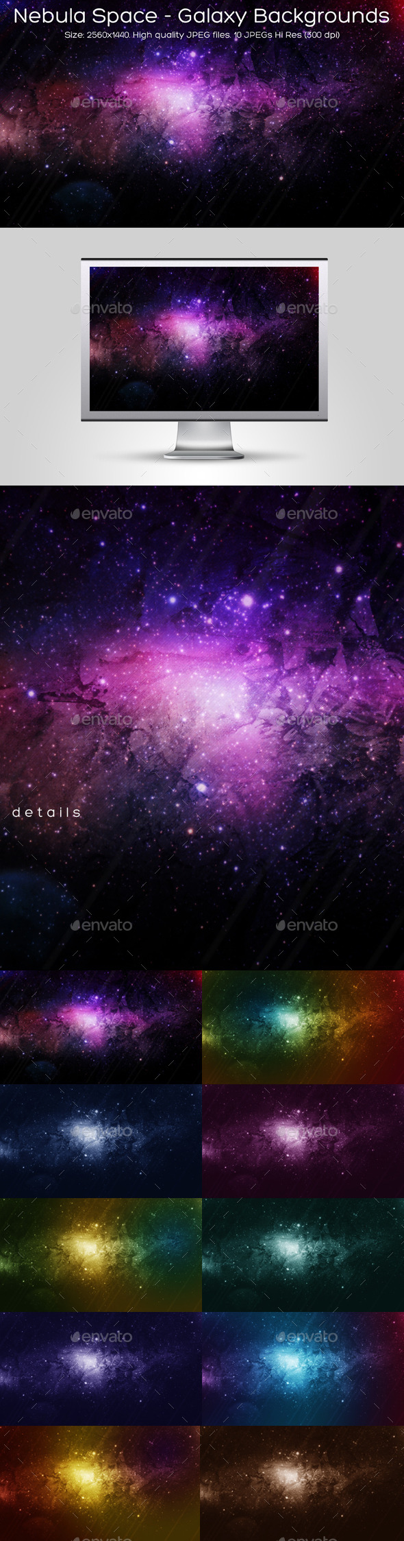GraphicRiver Nebula Space Galaxy Backgrounds 10675929 GraphicRiver Nebula Space Galaxy Backgrounds 10675929