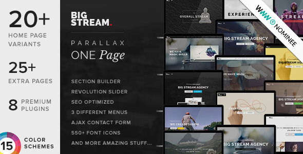 ThemeForest BigStream Multipurpose One Multi Page Theme 10677247 ThemeForest BigStream Multipurpose One Multi Page Theme 10677247