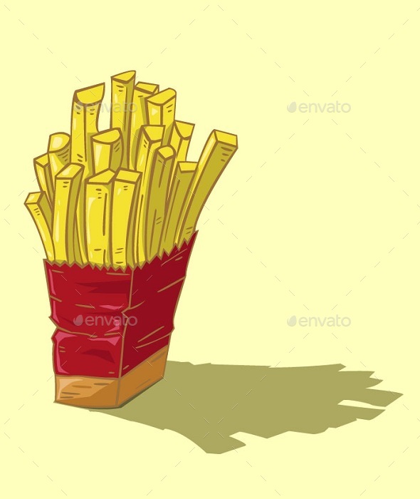 GraphicRiver French Fries Vector 10678089 GraphicRiver French Fries Vector 10678089