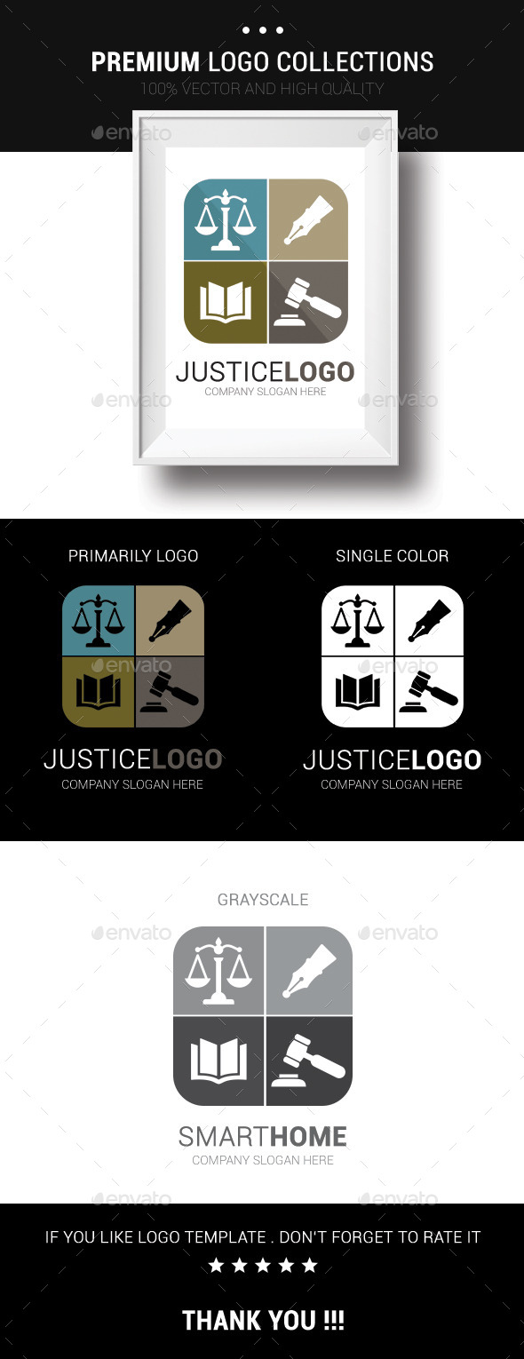 GraphicRiver Justice Logo 10678096 GraphicRiver Justice Logo 10678096