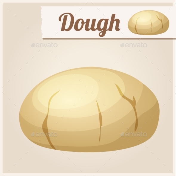 GraphicRiver Dough Detailed Vector Icon 10678345 GraphicRiver Dough Detailed Vector Icon 10678345