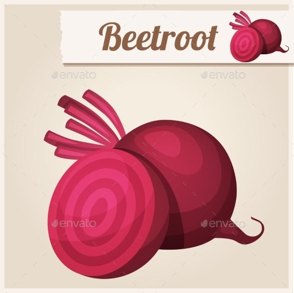 GraphicRiver Beetroot Detailed Vector Icon 10678379 GraphicRiver Beetroot Detailed Vector Icon 10678379