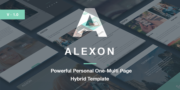 ThemeForest Alexon Personal One-Multi Page Hybrid Template 10652875 ThemeForest Alexon Personal One-Multi Page Hybrid Template 10652875