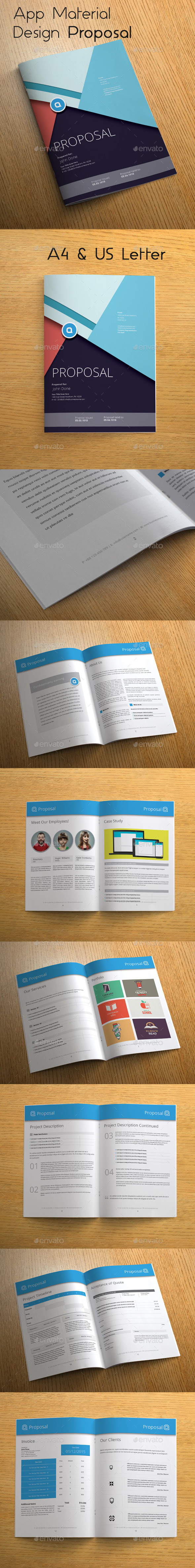 GraphicRiver App Material Design Proposal 10679453 GraphicRiver App Material Design Proposal 10679453