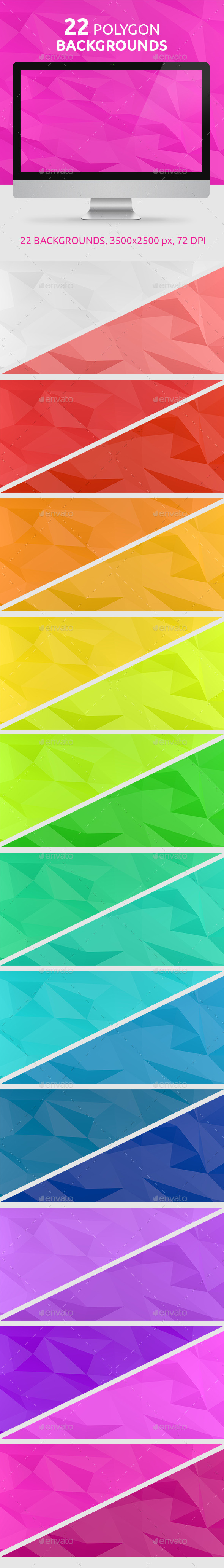 GraphicRiver Polygon backgrounds V2 10679511 GraphicRiver Polygon backgrounds V2 10679511
