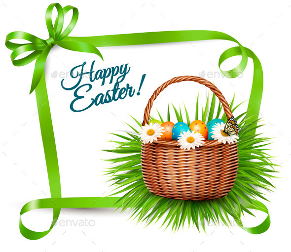 GraphicRiver Spring Easter Background Easter Eggs 10679856 GraphicRiver Spring Easter Background Easter Eggs 10679856