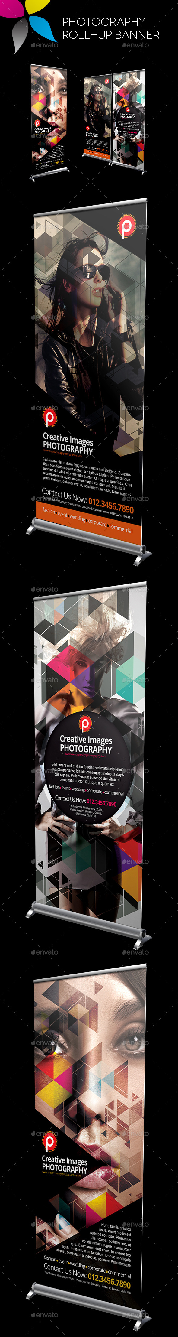 GraphicRiver Photography Roll-Up Banner 10680028 GraphicRiver Photography Roll-Up Banner 10680028