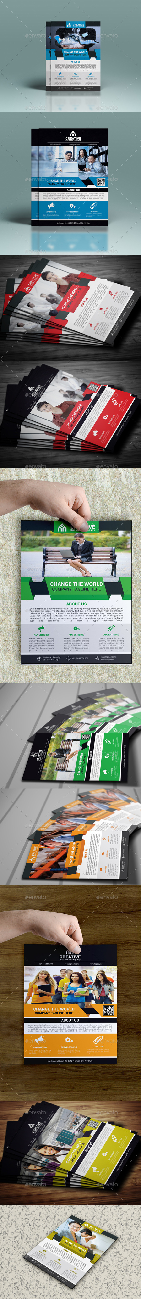 GraphicRiver Corporate Flyer Bundle 10680401 GraphicRiver Corporate Flyer Bundle 10680401