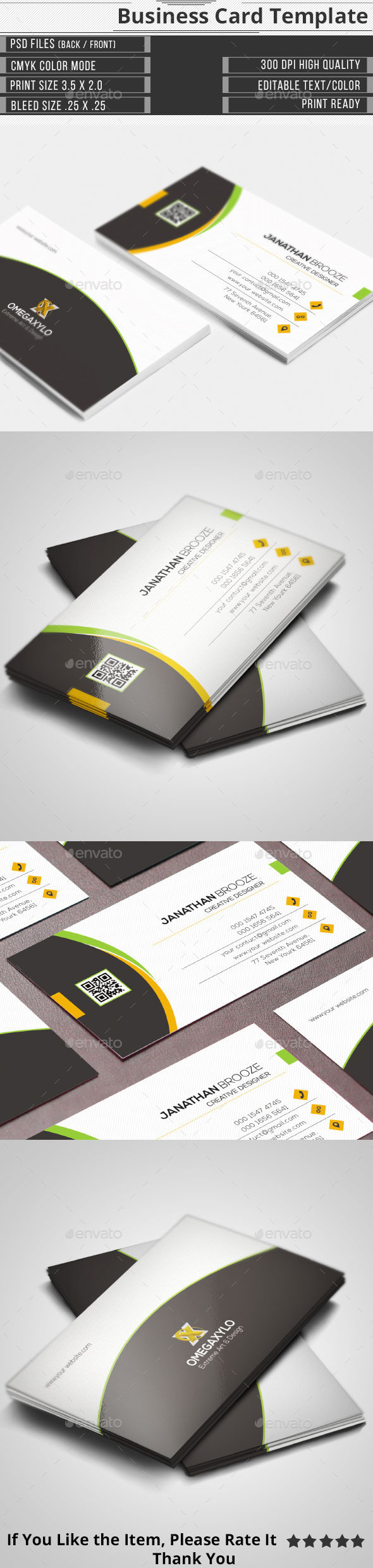 GraphicRiver Corporate Business Card 10681077 GraphicRiver Corporate Business Card 10681077