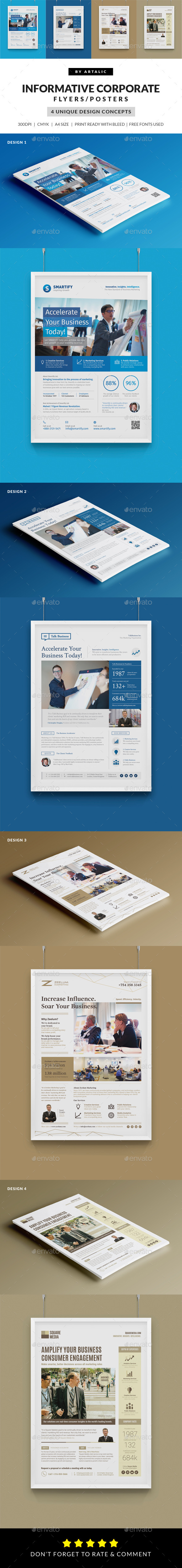 GraphicRiver 4 Corporate Business Flyers Posters 10682041 GraphicRiver 4 Corporate Business Flyers Posters 10682041