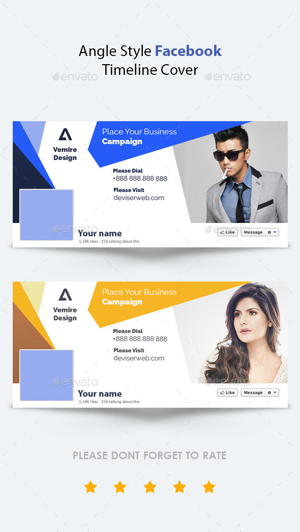 GraphicRiver Angle Style Facebook Timeline Cover 10683795 GraphicRiver Angle Style Facebook Timeline Cover 10683795
