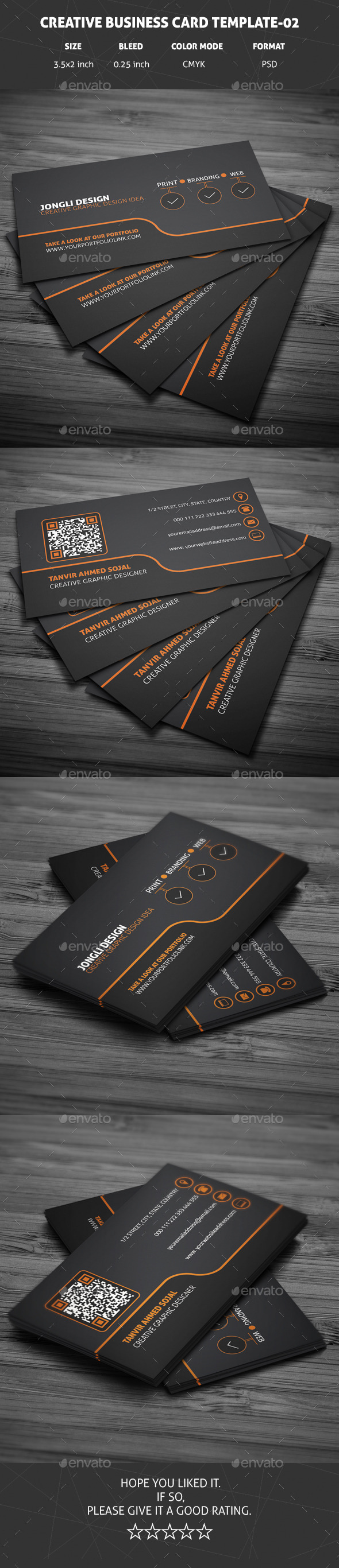 GraphicRiver Creative Business Card Template 02 10684023 GraphicRiver Creative Business Card Template 02 10684023