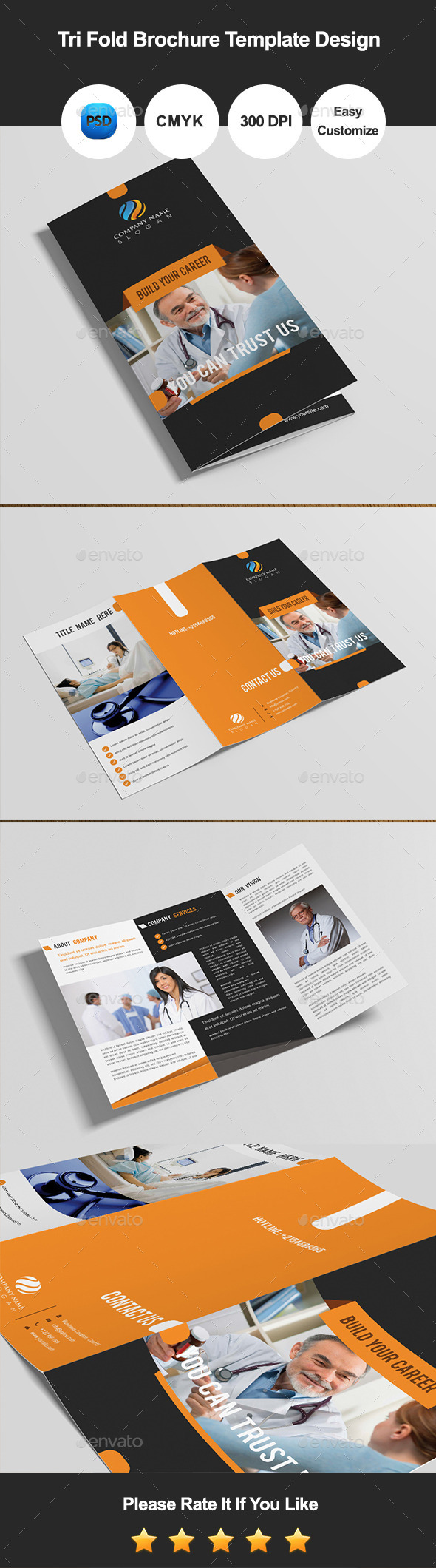 GraphicRiver Tri Fold Brochure Template Design 10684681 GraphicRiver Tri Fold Brochure Template Design 10684681