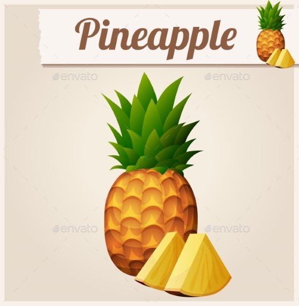 GraphicRiver Pineapple 10685096 GraphicRiver Pineapple 10685096