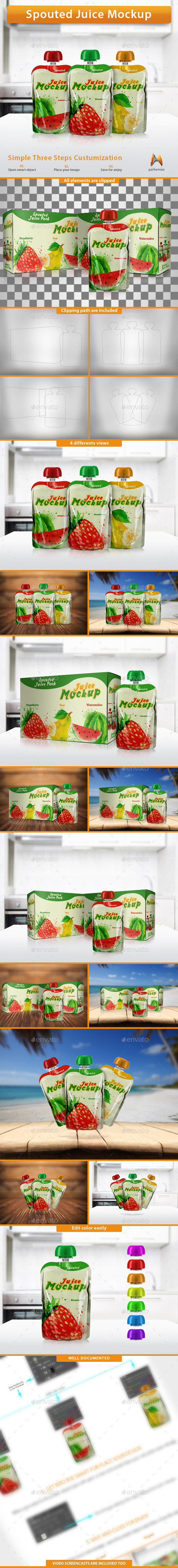 GraphicRiver Spouted Juice Mockup 10685137 GraphicRiver Spouted Juice Mockup 10685137