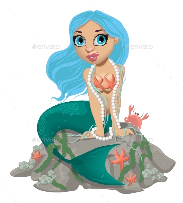 GraphicRiver Mermaid 10685135 GraphicRiver Mermaid 10685135