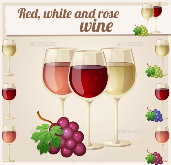GraphicRiver Wine Glasses 10685160 GraphicRiver Wine Glasses 10685160