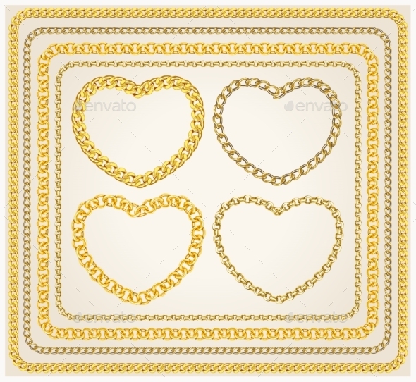 GraphicRiver Golden Chains 10685254 GraphicRiver Golden Chains 10685254