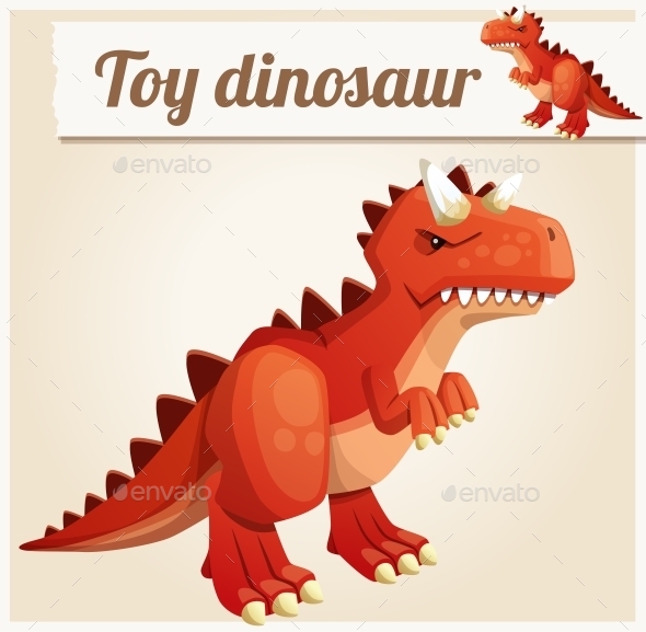 GraphicRiver Toy Dinosaur 10685563 GraphicRiver Toy Dinosaur 10685563