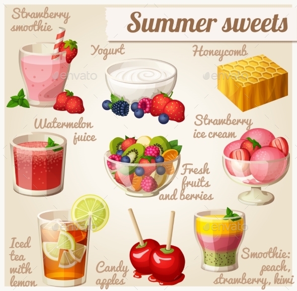 GraphicRiver Summer Sweets 10685646 GraphicRiver Summer Sweets 10685646