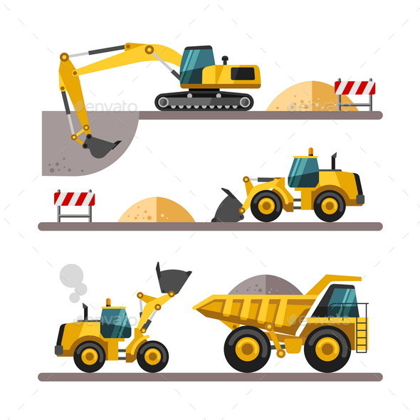 GraphicRiver Construction Equipment and Machinery 10685691 GraphicRiver Construction Equipment and Machinery 10685691