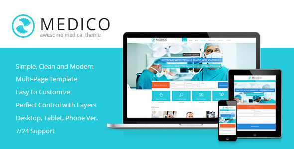 Medico - Medical & Health Muse Template