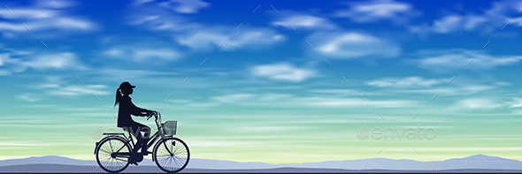 Girl on a Bicycle