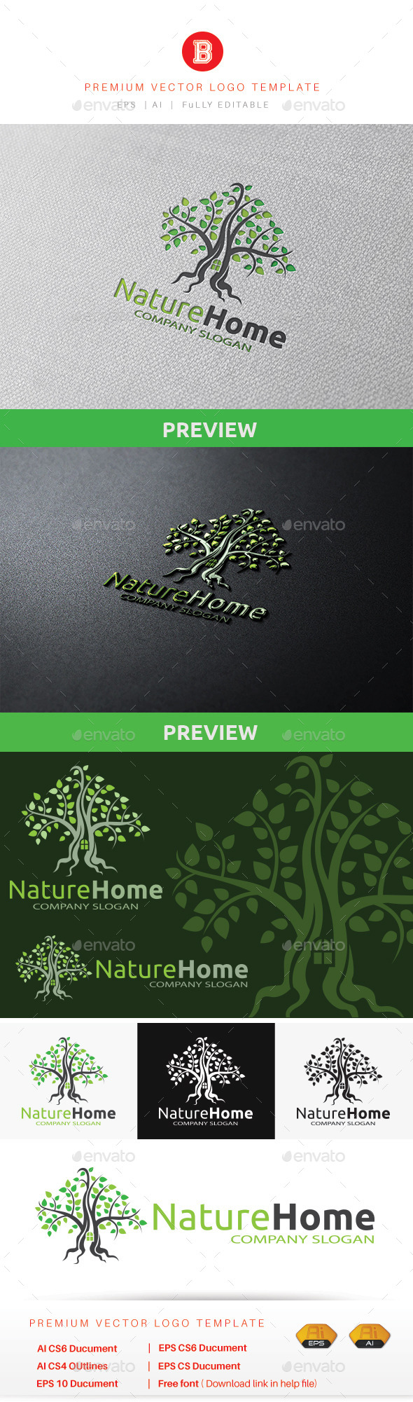 GraphicRiver Nature Home 10689598 GraphicRiver Nature Home 10689598